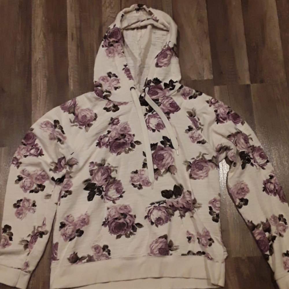 Forever 21 Floral hoodie